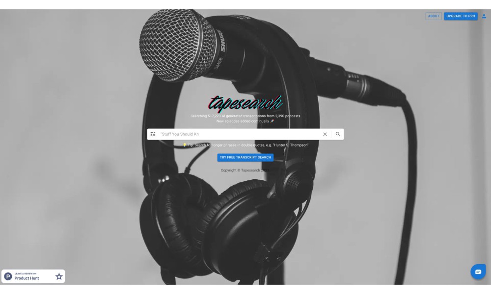 Tapesearch