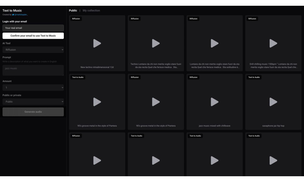 Text to Music
