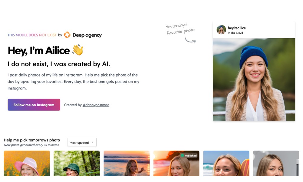 Ailice - AI Influencer