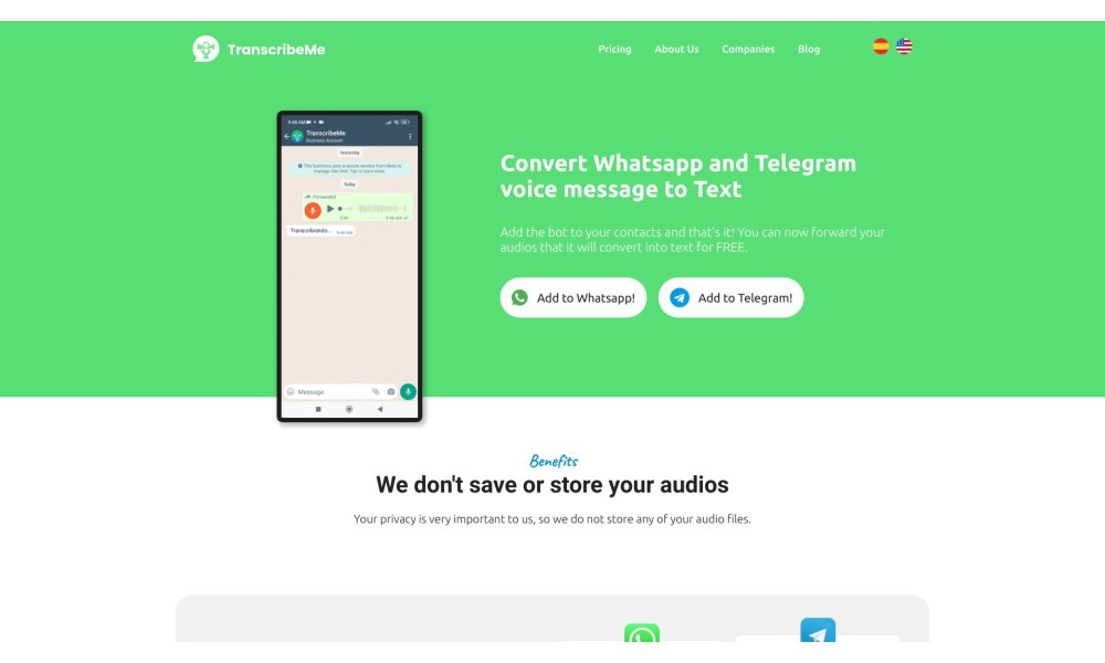 TranscribeMe