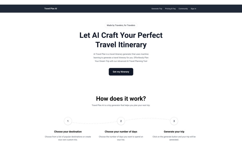 AI Travel Plan