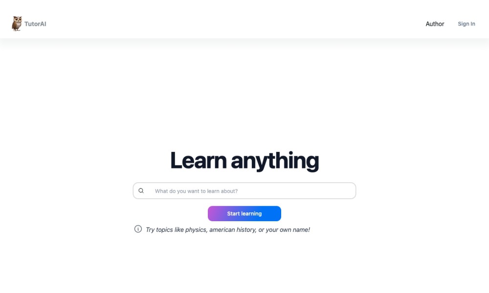 Learn Anything