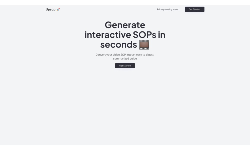 Upsop.ai