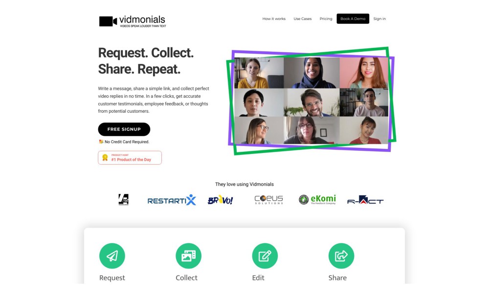 Vidmonials