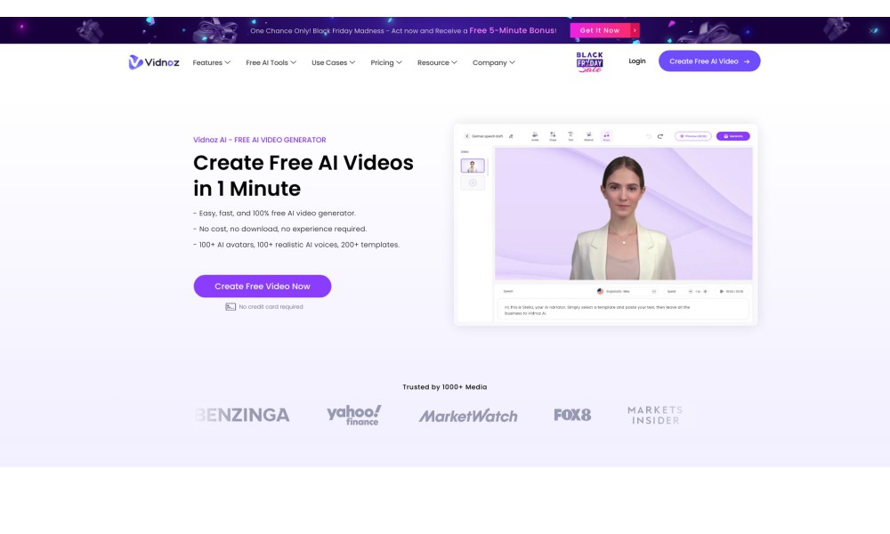 Vidnoz AI Tools