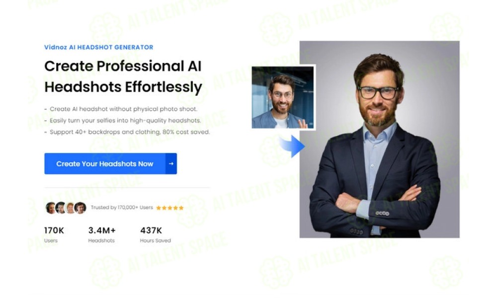 Vidnoz AI Headshot Generator - Image 3