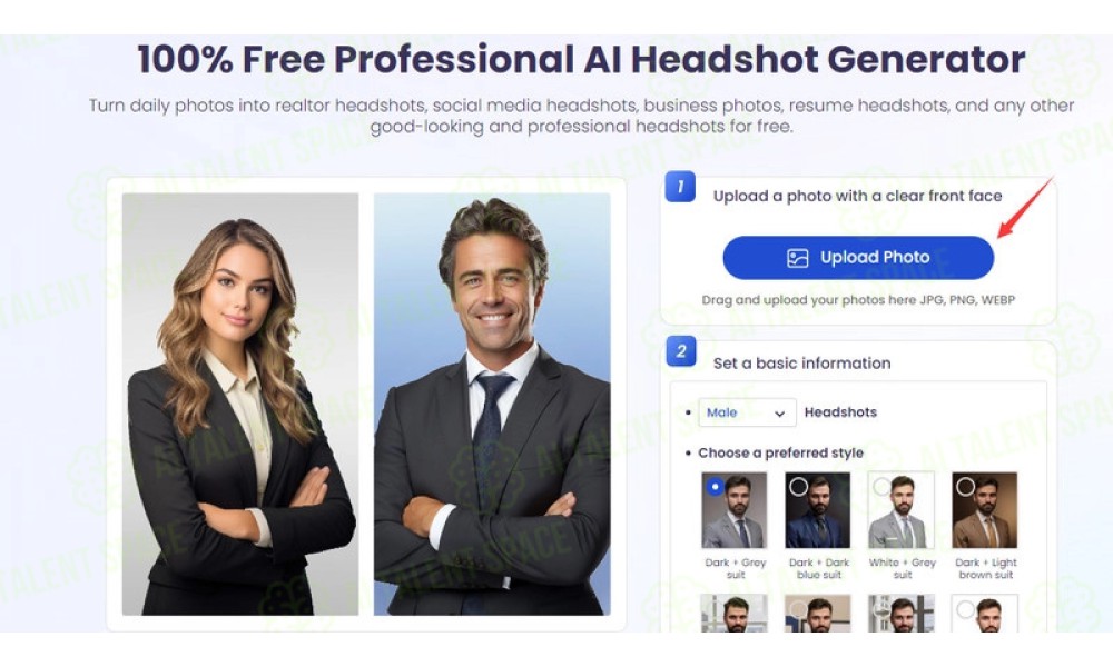 Vidnoz AI Headshot Generator - Image 4