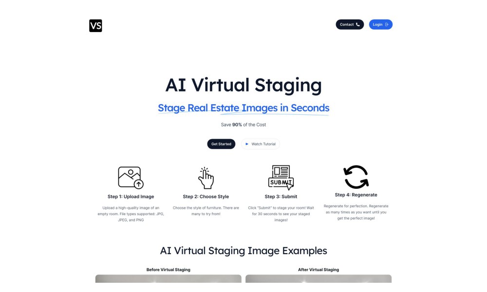 AI Virtual Staging
