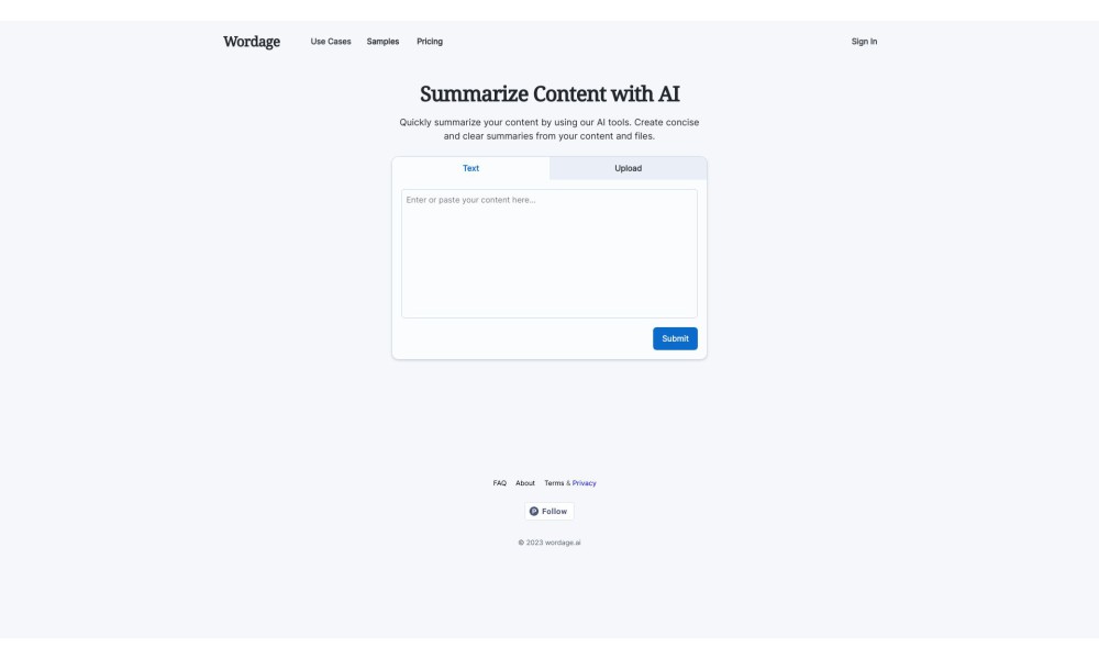 Wordage AI
