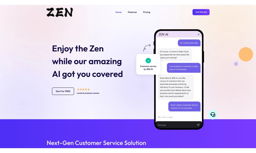 ZEN AI | Customer Service AI For Everyone