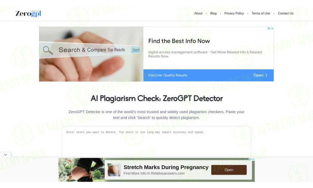 ZeroGPT Detector - Image 2