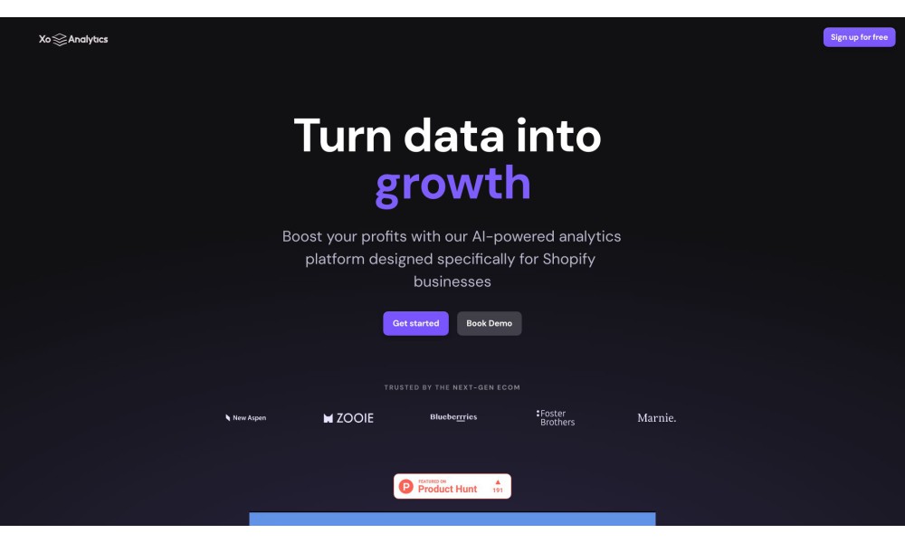 XO Analytics - AI-Powered Ecom Analytics Platform