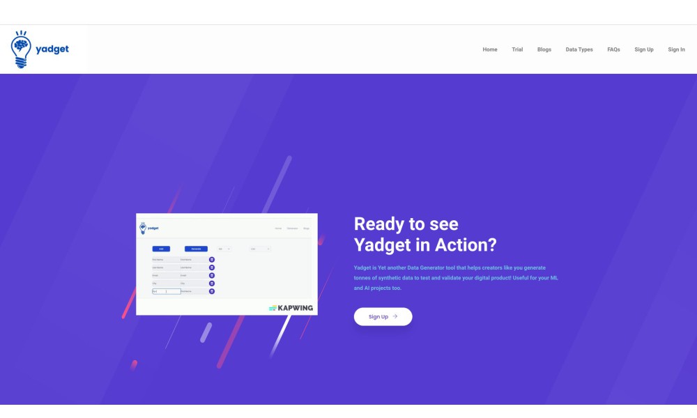 Yadget