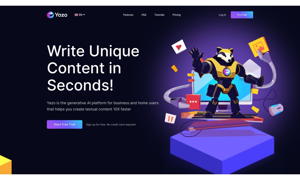 Yazo - AI Content Generator