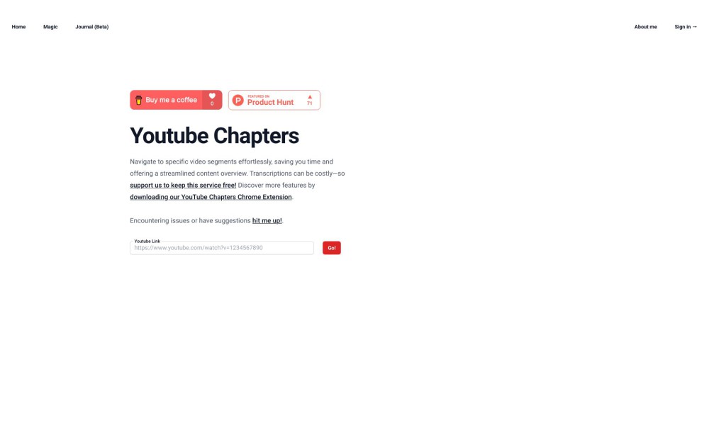 YouTubeChapters.app