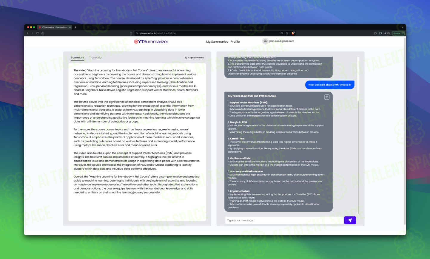 YTSummarizer - Image 1