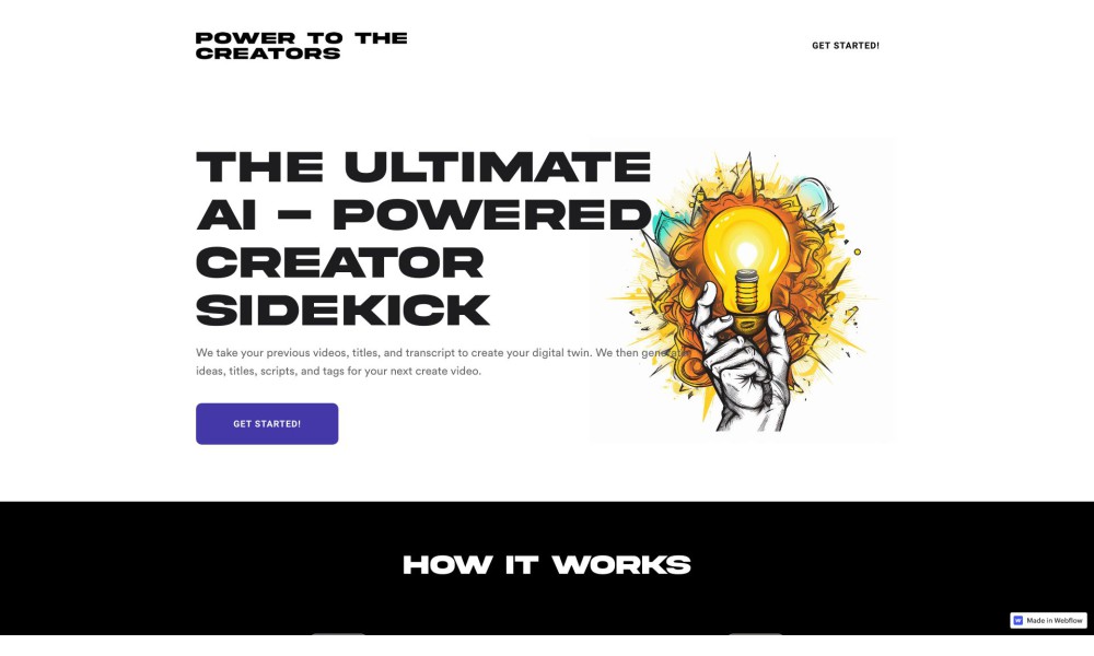 Power to the Creator
