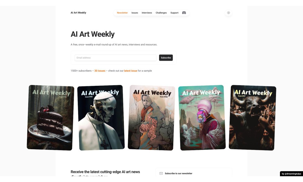 AI Art Weekly