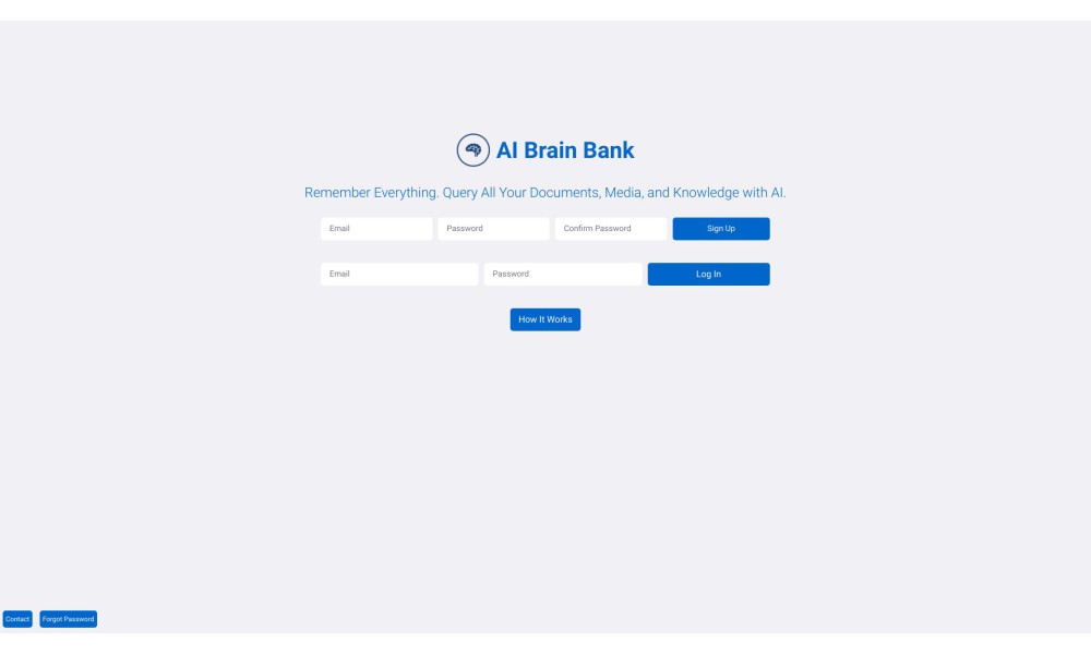 AI Brain Bank