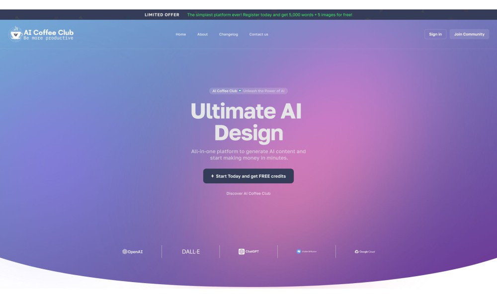AI Coffee Club