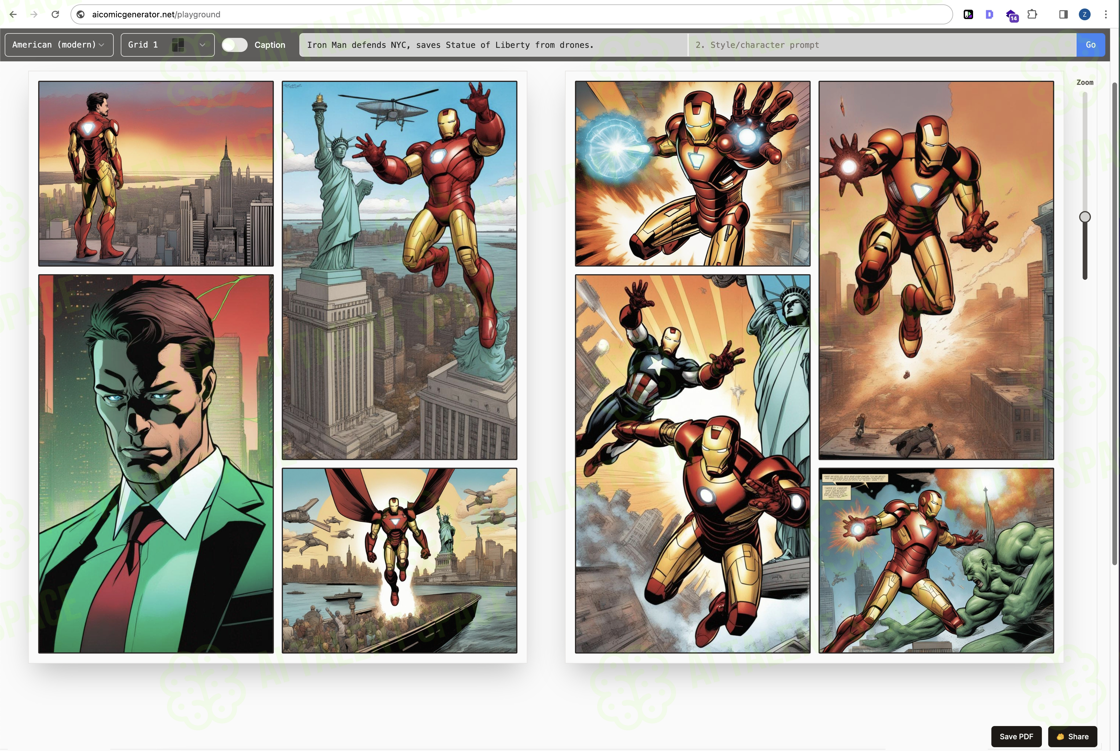 AI Comic Generator - Image 1