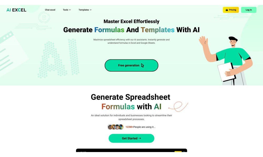 AIexcelsheet.com