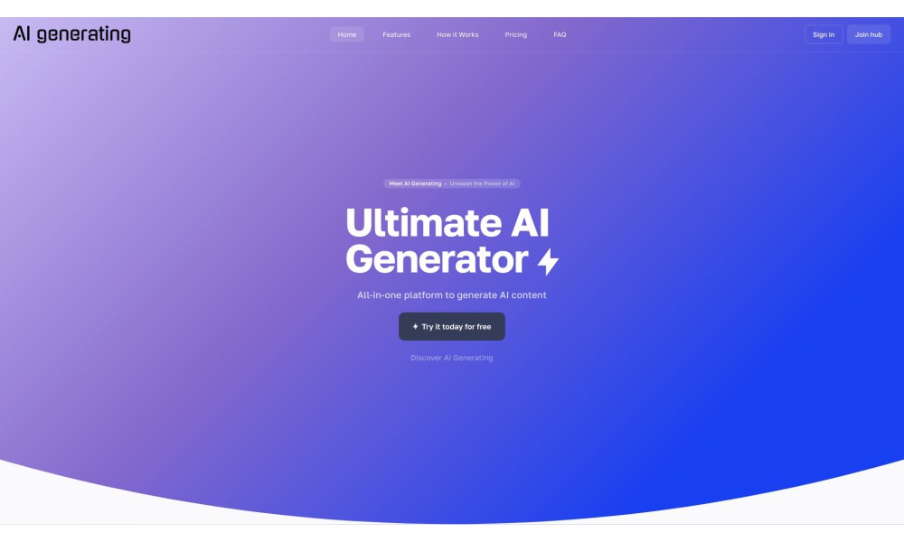 AI Generating