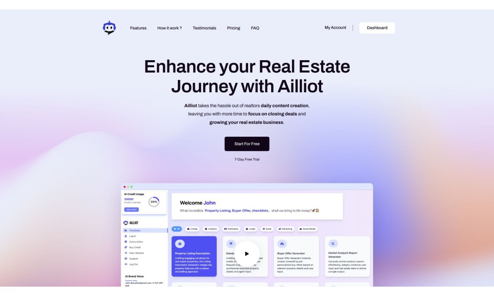 Ailliot Real Estate AI Assistant