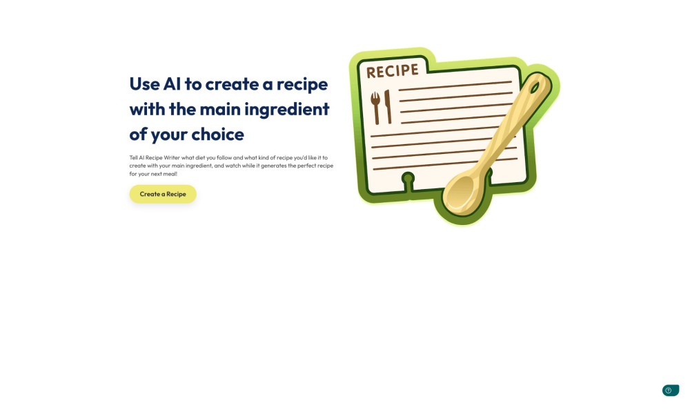 AI Recipe Writer