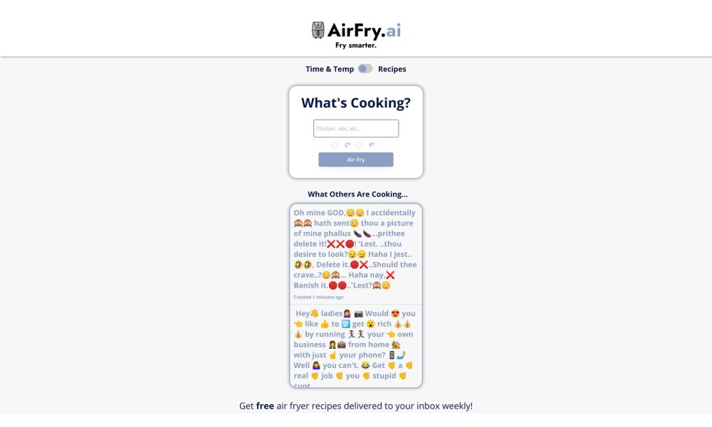 Air Fry AI