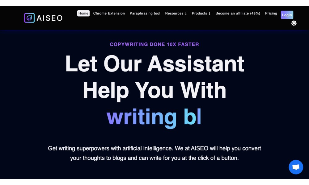 AISEO - AI writing assistant, Copywriting & Paraphrasing Tool