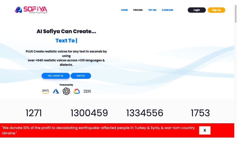 Ai Sofiya - Social Media AI Ad Copy Generator & Text-to-Speech Conversion Online Tool
