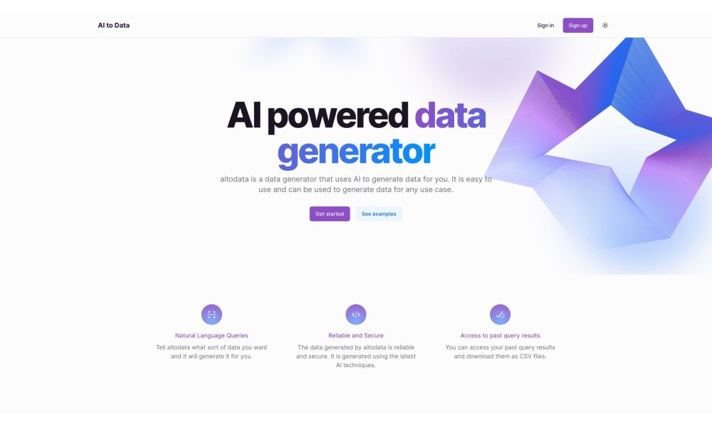 AI to Data