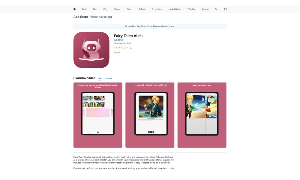 Fairy Tales AI