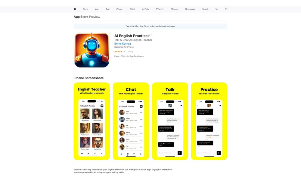 AI English Practice