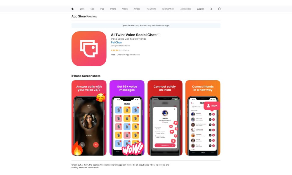AI Twin: Voice Social Chat