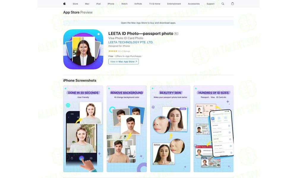 LEETA ID Photo - Image 4