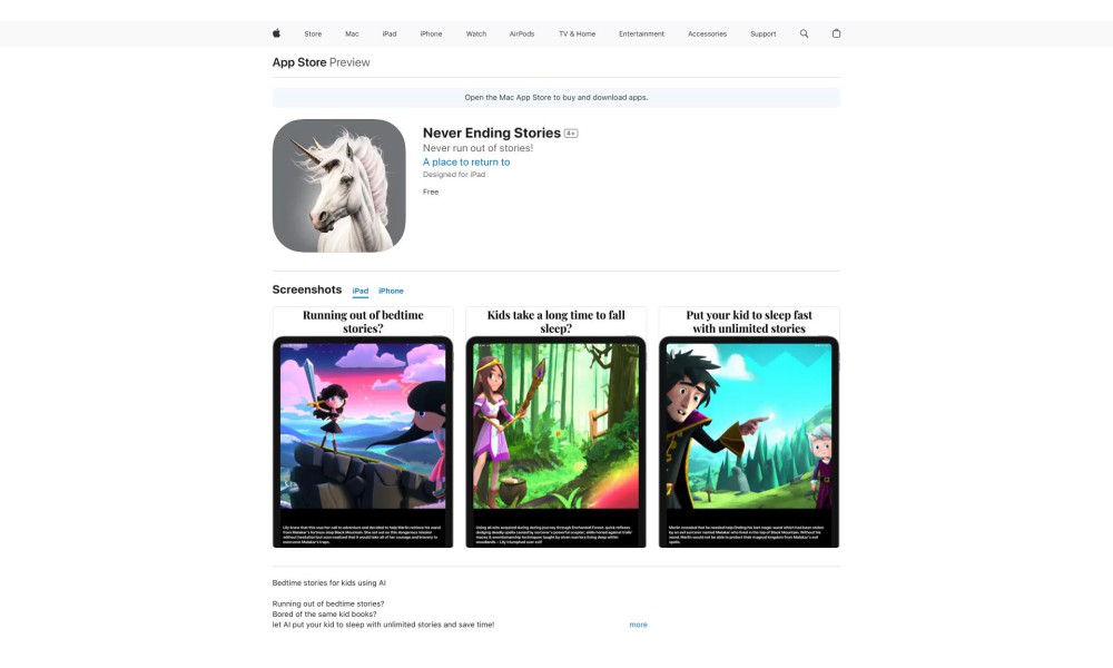 AI Storybooks