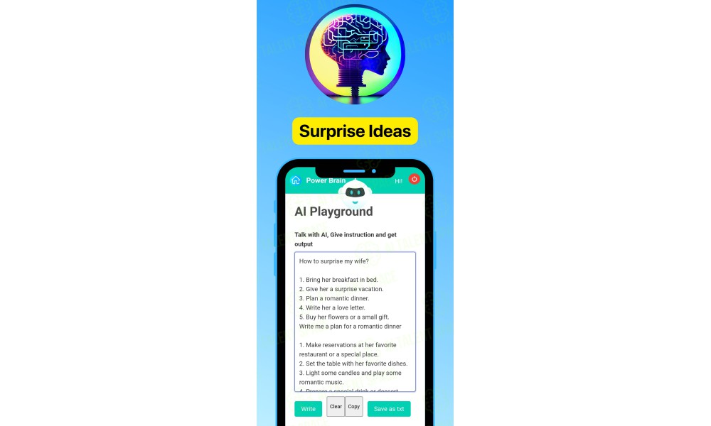 PowerBrain AI Writing Tool - Image 1