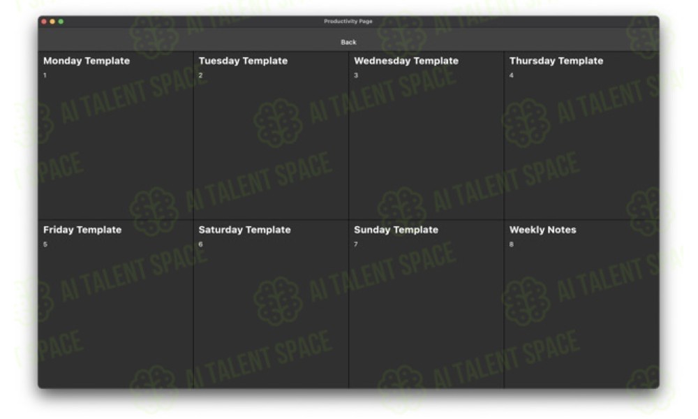 Productivity Page - Image 2