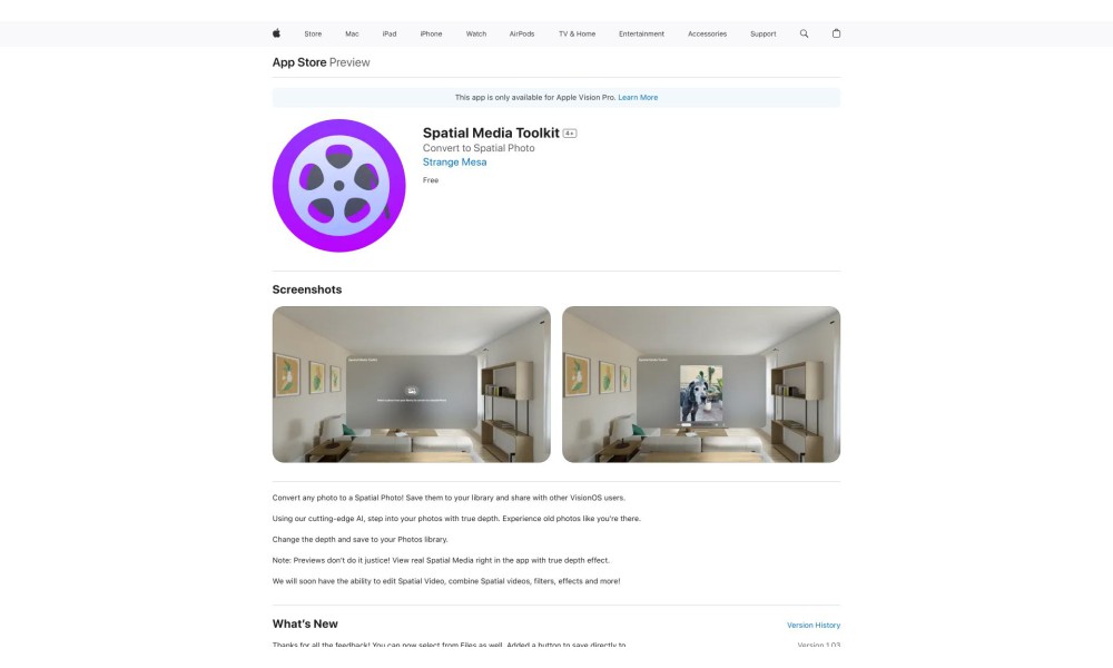 Spatial Media Toolkit