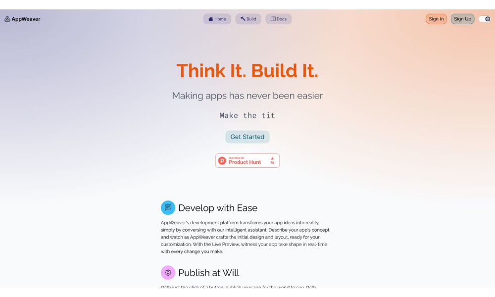 AppWeaver