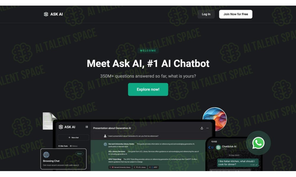 Ask AI - AI Powered Chat Bot Assistant - Image 1