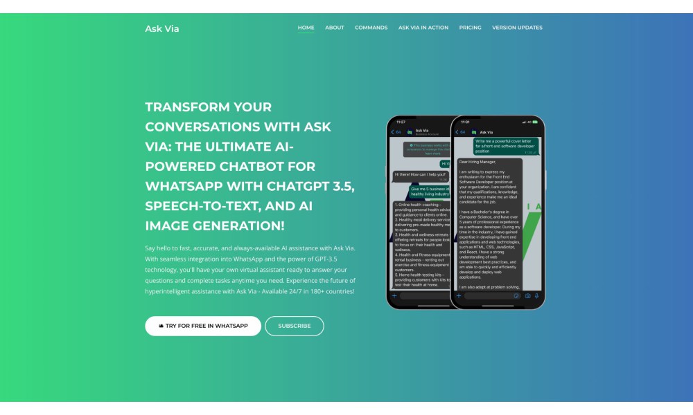Ask Via