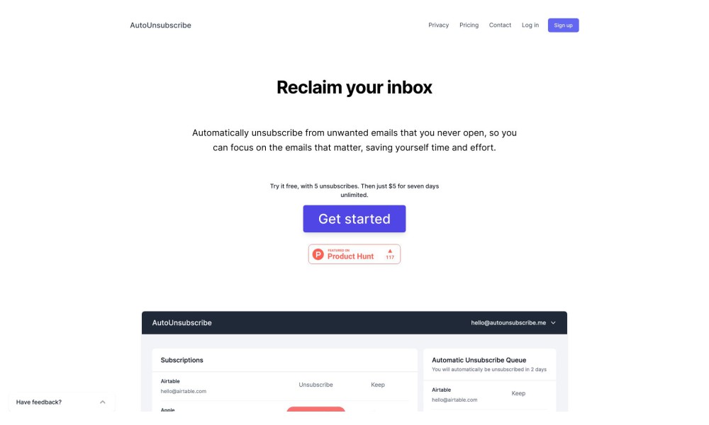 AutoUnsubscribe
