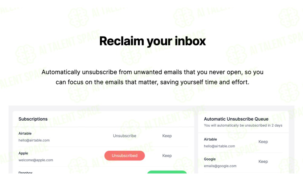 AutoUnsubscribe - Image 2