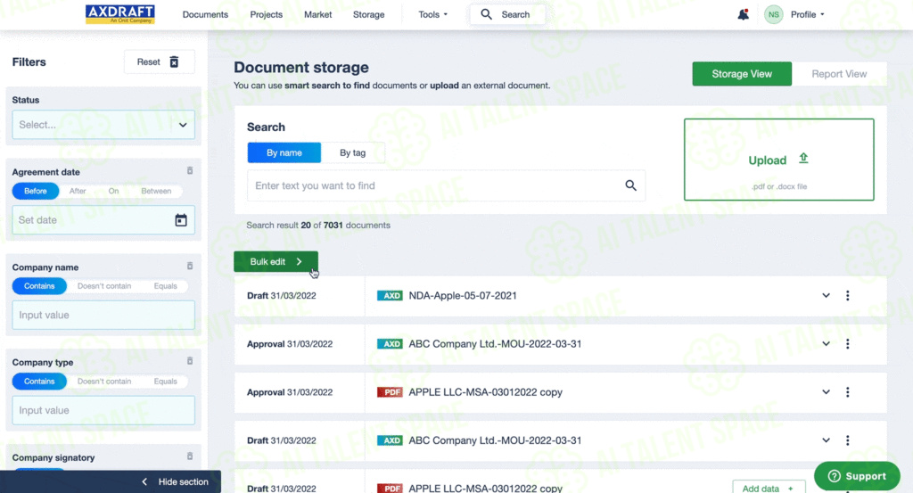 AXDRAFT Contract Management System - Image 2