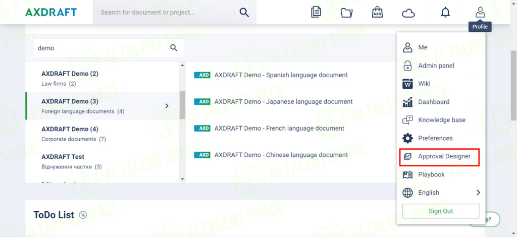 AXDRAFT Contract Management System - Image 3