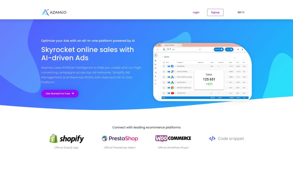 Azameo AI-driven Ads