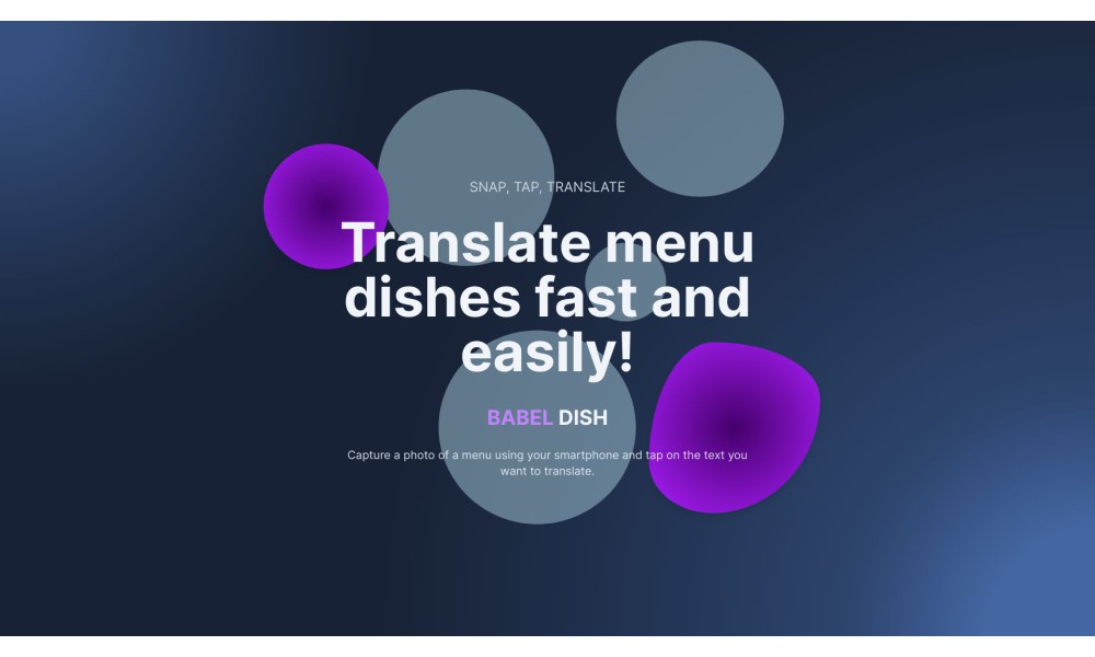 Babel Dish